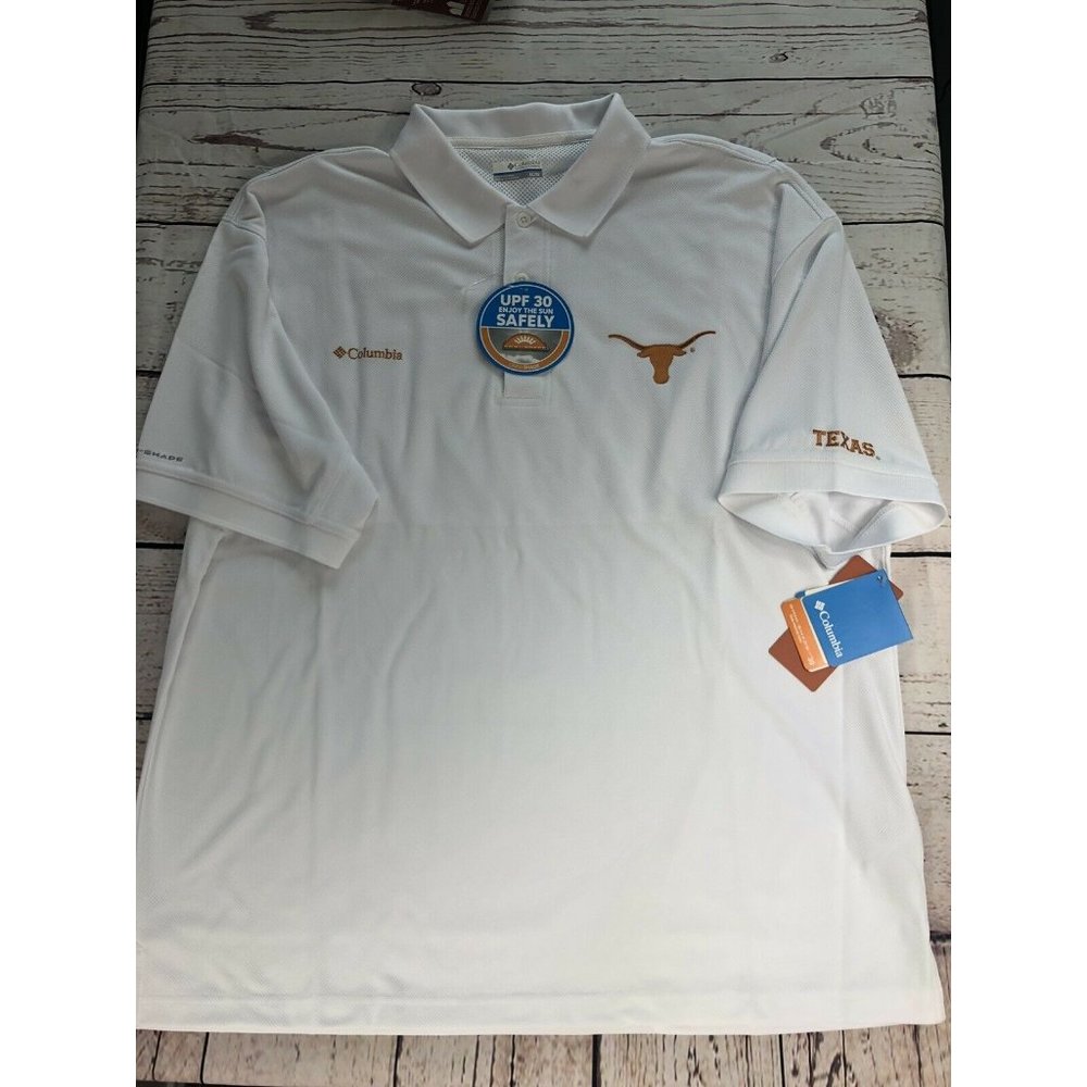 Men's Columbia UT Texas Longhorns Polo. XL
